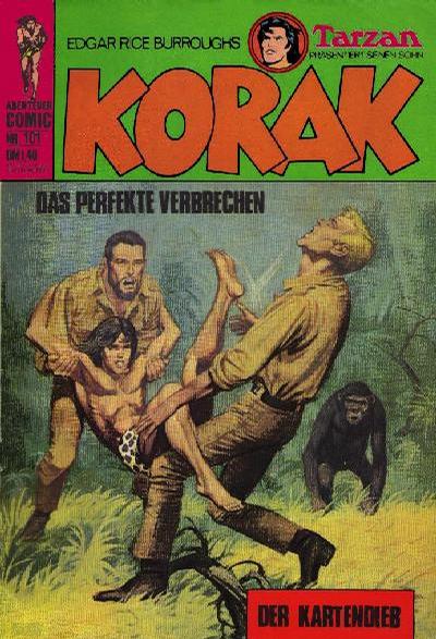 Cover for Korak (BSV - Williams, 1967 series) #101