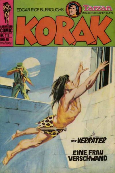 Cover for Korak (BSV - Williams, 1967 series) #113