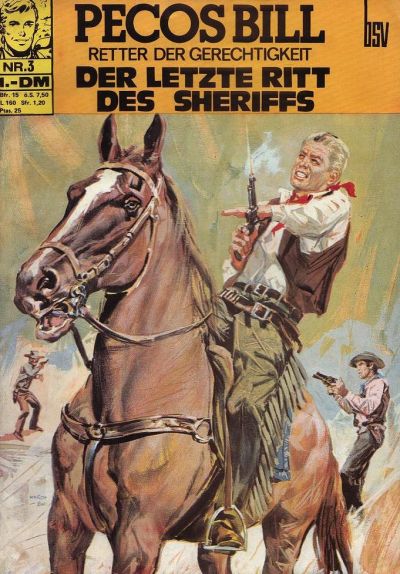 Cover for Pecos Bill (BSV - Williams, 1971 series) #3