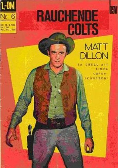 Cover for Rauchende Colts (BSV - Williams, 1969 series) #6