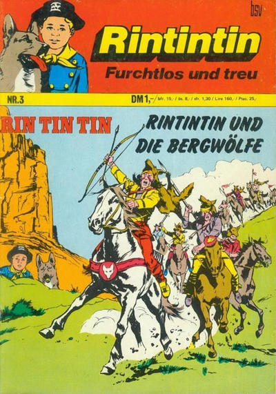 Cover for Rintintin (BSV - Williams, 1972 series) #3