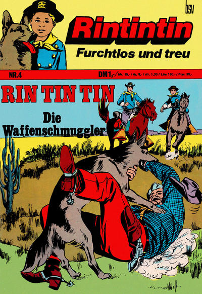 Cover for Rintintin (BSV - Williams, 1972 series) #4
