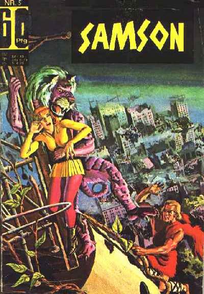 Cover for Samson (BSV - Williams, 1966 series) #5