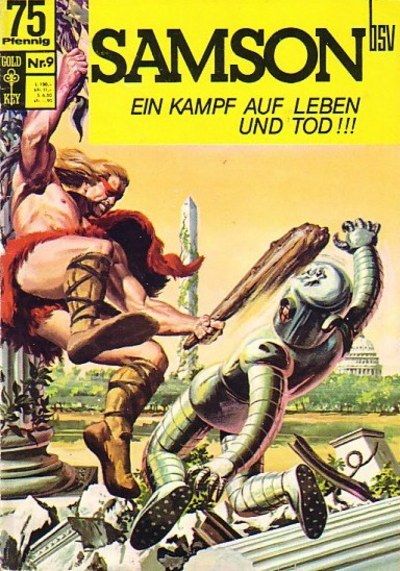Cover for Samson (BSV - Williams, 1966 series) #9