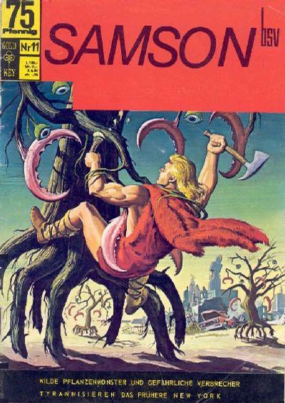 Cover for Samson (BSV - Williams, 1966 series) #11