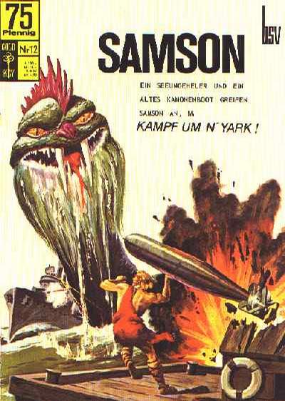 Cover for Samson (BSV - Williams, 1966 series) #12