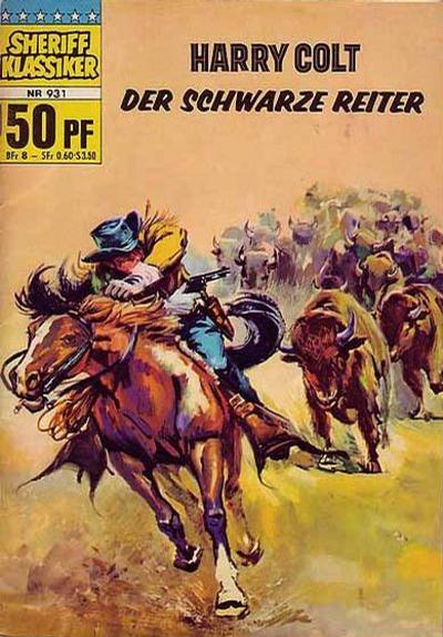 Cover for Sheriff Klassiker (BSV - Williams, 1964 series) #931