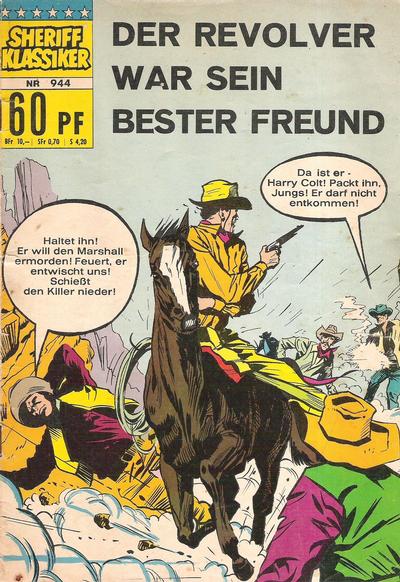 Cover for Sheriff Klassiker (BSV - Williams, 1964 series) #944