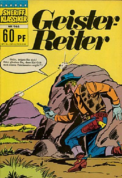 Cover for Sheriff Klassiker (BSV - Williams, 1964 series) #966