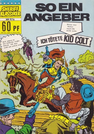 Cover for Sheriff Klassiker (BSV - Williams, 1964 series) #976