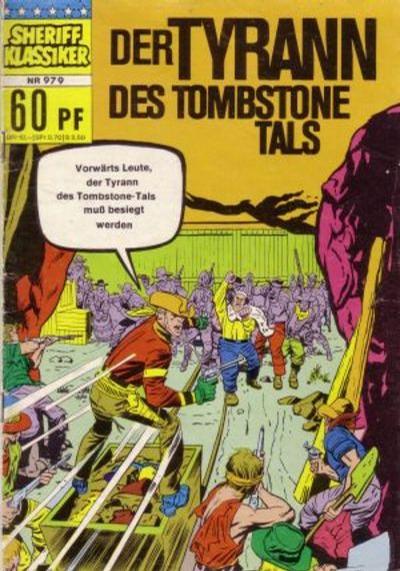 Cover for Sheriff Klassiker (BSV - Williams, 1964 series) #979