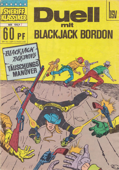 Cover for Sheriff Klassiker (BSV - Williams, 1964 series) #997