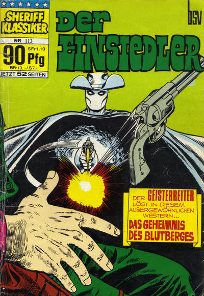 Cover for Sheriff Klassiker (BSV - Williams, 1964 series) #113