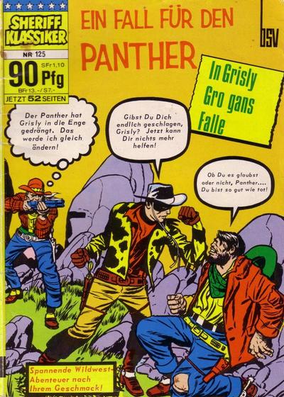 Cover for Sheriff Klassiker (BSV - Williams, 1964 series) #125