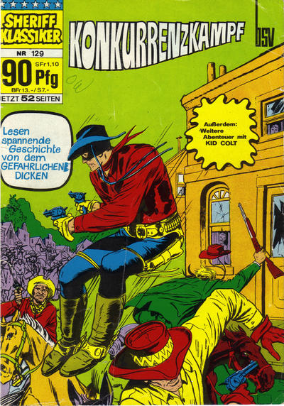 Cover for Sheriff Klassiker (BSV - Williams, 1964 series) #129