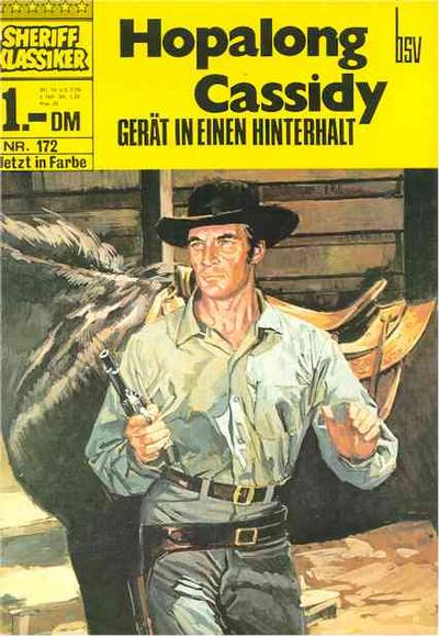 Cover for Sheriff Klassiker (BSV - Williams, 1964 series) #172