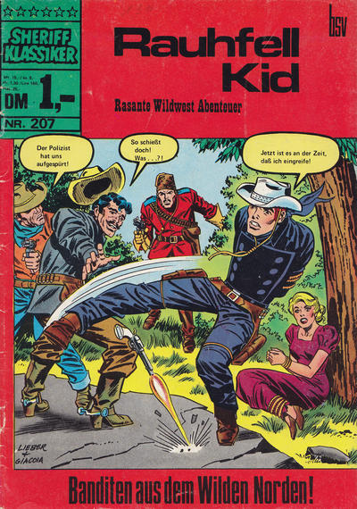 Cover for Sheriff Klassiker (BSV - Williams, 1964 series) #207