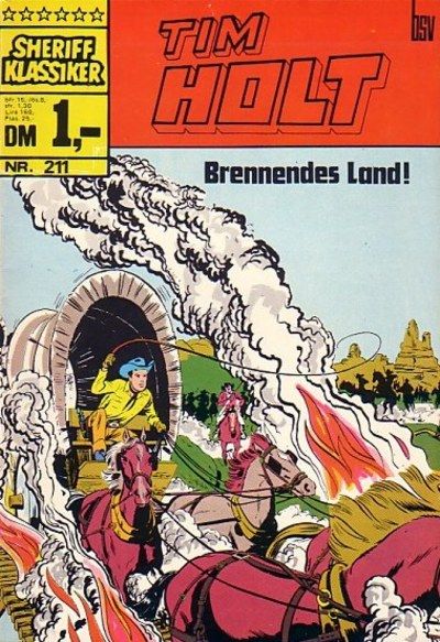 Cover for Sheriff Klassiker (BSV - Williams, 1964 series) #211