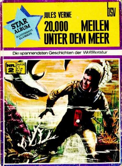 Cover for Star Album [Classics Illustrated] (BSV - Williams, 1970 series) #2 - 20.000 Meilen unter dem Meer