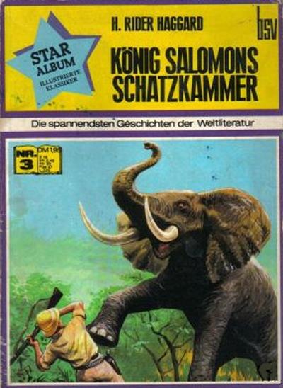Cover for Star Album [Classics Illustrated] (BSV - Williams, 1970 series) #3 - König Salomons Schatzkammer