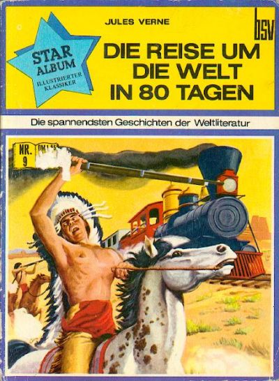 Cover for Star Album [Classics Illustrated] (BSV - Williams, 1970 series) #9 - Die Reise um die Welt in 80 Tagen