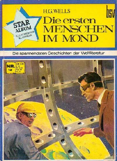 Cover for Star Album [Classics Illustrated] (BSV - Williams, 1970 series) #12 - Die ersten Menschen im Mond