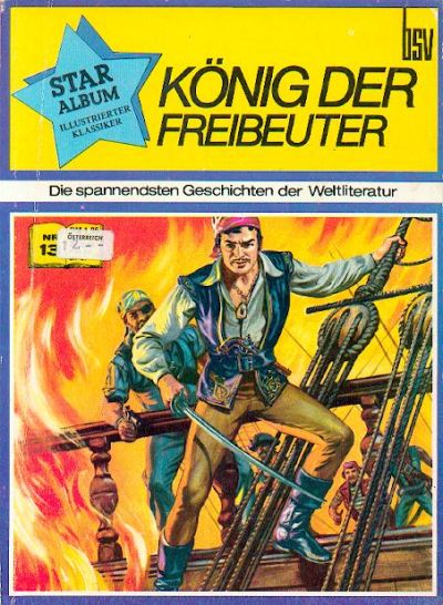 Cover for Star Album [Classics Illustrated] (BSV - Williams, 1970 series) #13 - König der Freibeuter