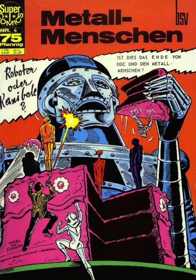 Cover for Super Comics (BSV - Williams, 1968 series) #4