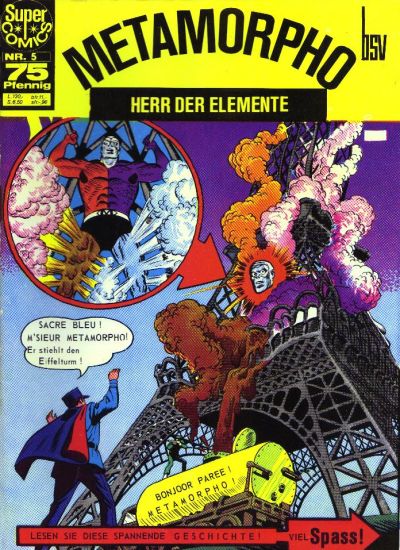Cover for Super Comics (BSV - Williams, 1968 series) #5