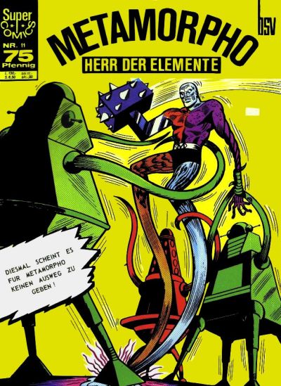 Cover for Super Comics (BSV - Williams, 1968 series) #11