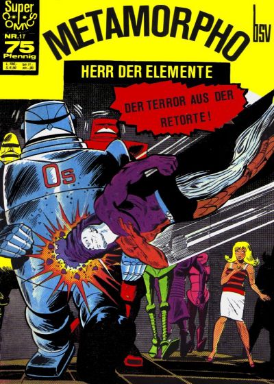 Cover for Super Comics (BSV - Williams, 1968 series) #17
