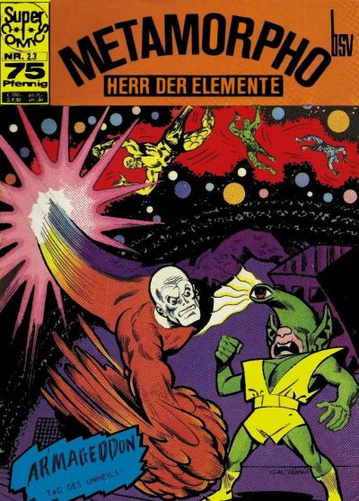 Cover for Super Comics (BSV - Williams, 1968 series) #23