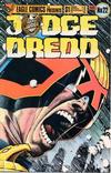 Cover for Judge Dredd (Eagle Comics, 1983 series) #22