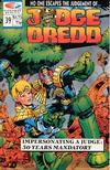 Cover for Judge Dredd (Fleetway/Quality, 1987 series) #39