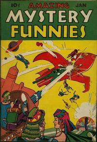 Cover Thumbnail for Amazing Mystery Funnies (Centaur, 1938 series) #v2#1
