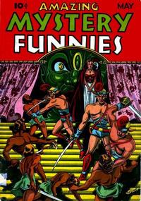 Cover for Amazing Mystery Funnies (Centaur, 1938 series) #v2#5