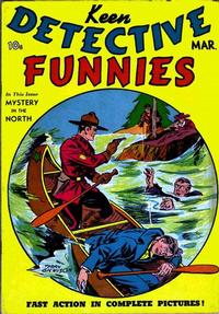 Cover Thumbnail for Keen Detective Funnies (Centaur, 1938 series) #v2#3