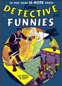 Cover Thumbnail for Keen Detective Funnies (Centaur, 1938 series) #v2#6