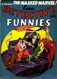Cover Thumbnail for Keen Detective Funnies (Centaur, 1938 series) #v3#1