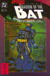 Cover for Batman: Shadow of the Bat (DC, 1992 series) #3 [Direct]