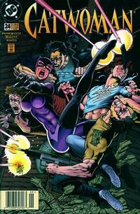 Cover for Catwoman (DC, 1993 series) #24 [Newsstand]
