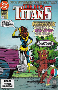 Cover Thumbnail for The New Titans (DC, 1988 series) #87