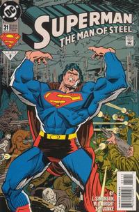 Cover Thumbnail for Superman: The Man of Steel (DC, 1991 series) #31 [Direct Sales]