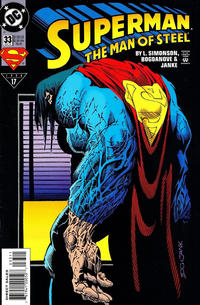 Cover Thumbnail for Superman: The Man of Steel (DC, 1991 series) #33 [Direct Sales]
