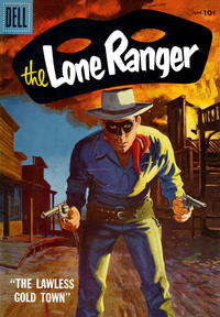 Cover Thumbnail for The Lone Ranger (Dell, 1948 series) #108 [10¢]
