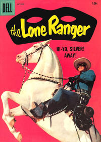 Cover for The Lone Ranger (Dell, 1948 series) #112 [10¢]