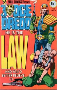 Cover for Judge Dredd (Eagle Comics, 1983 series) #1