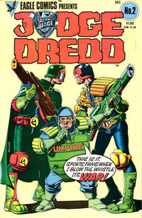Cover Thumbnail for Judge Dredd (Eagle Comics, 1983 series) #2