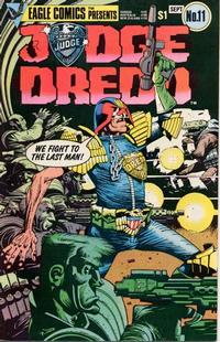 Cover Thumbnail for Judge Dredd (Eagle Comics, 1983 series) #11