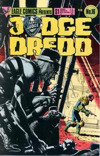 Cover for Judge Dredd (Eagle Comics, 1983 series) #16